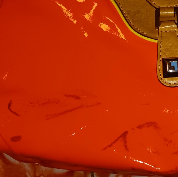 L.A.M.B. Kaleidescope Kaye Patent Leather Handbag - Picture 15 of 15